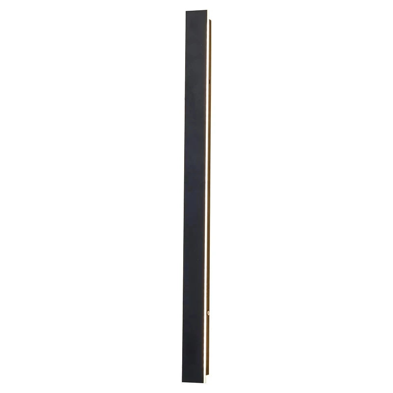 Durlitecn Aluminum Led Wall Lamp for Garden Porch up and Down Lighting Outdoor Long Strip Wall Light IP65 Linear Wall Lights